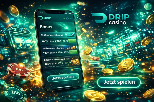 drip casino bonus code